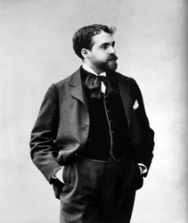 レイナルド・ハーン (1875-1947) フランス人 (ベネズエラ生まれ) の作曲家、写真提供: Nadar