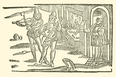 The Roxburghe Ballads』（木版画）の挿絵