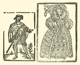 The Roxburghe Ballads』（木版画）の挿絵