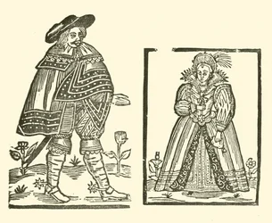 The Roxburghe Ballads』（木版画）のイラスト