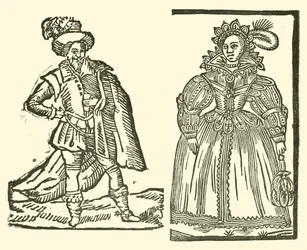 The Roxburghe Ballads』（木版画）のイラスト