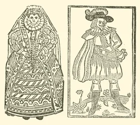 The Roxburghe Ballads』（木版画）のイラスト