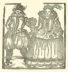 The Roxburghe Ballads』（木版画）の挿絵