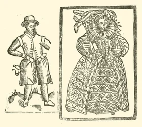 The Roxburghe Ballads』（木版画）の挿絵