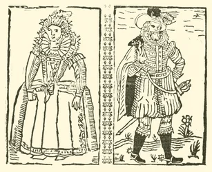 The Roxburghe Ballads』（木版画）の挿絵