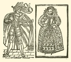 The Roxburghe Ballads』（木版画）のイラスト