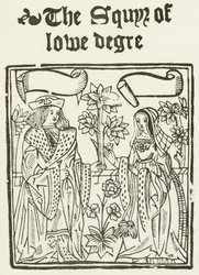 The Squyr Of Iowe Degre (エングレービング)