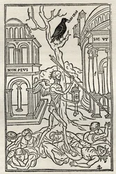 死者のための祈り」の挿絵、リチャード・フィッシャー作「版画、エッチング、木版画コレクション目録」より、1879年発行（リトグラフ）。
