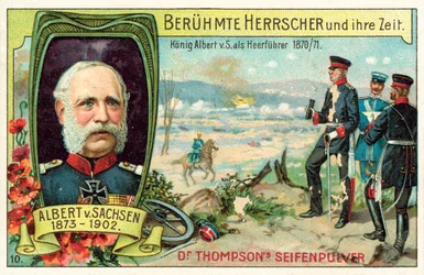 普仏戦争で大将を務めたザクセン王アルベルト