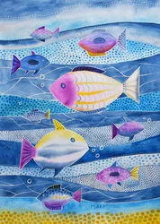 小魚9匹
