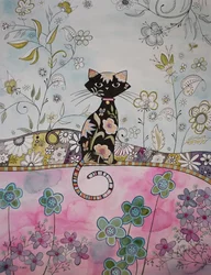 黒い子猫