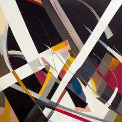 抽象的なカラースプラッシュ クリエイティブなデザイン、キャンバスアートプリント、モダンな壁飾りのアイデア