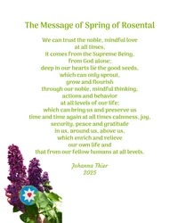 The Message of Spring of Rosental