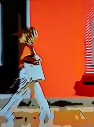 赤いアーバン・ガール