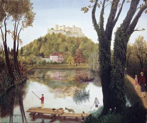 レオポドスクロンから見た要塞