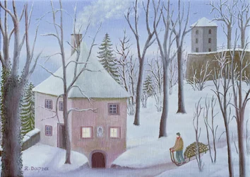 冬のメンヒスベルク・ガッセ13