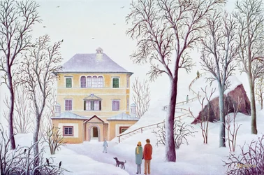 冬のヘルブルン宮殿