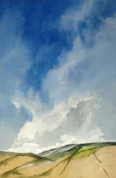 丘の上の雲