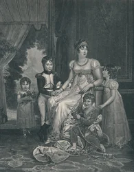 「マリー・アヌンシアード・キャロライン・ボナパルト」、c1810、1896