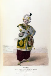 アントニオ・サリエリ（1750～1825）のオペラ「タラレバ」に登場するアドルフ・ヌリ。