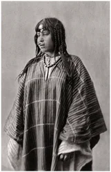 ベドウィンの妻、イラク、1925年。