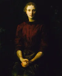ウィリアム・B・キャボット夫人の肖像、1900～1902年。