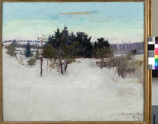 冬の風景、1902