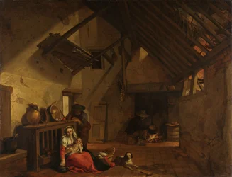 エジプトへの逃亡中の休息