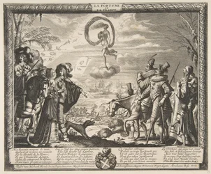 Fortune Favoring Franceラフォーチュンドゥラフランス、ca。 1635-37。