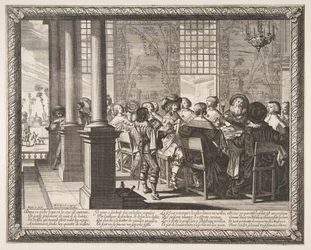 放蕩息子の帰還のための宴会1636年。