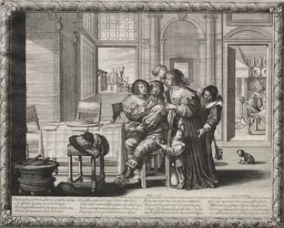 放蕩息子：暴動の生活、1635年。