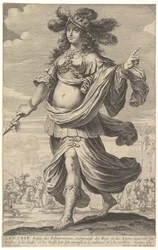 ゼノビア、ピエール・ル・モワネス強い女性のギャラリー、ca。 1647年。