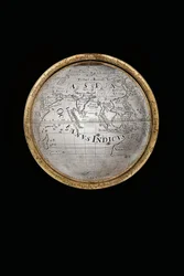 ヘラクレスとアトラス、アウグスブルク、1697-99によってサポートされている2つの例外的な地球儀と天球儀