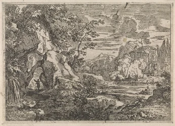 岩を通る道 アルカディアの風景（シリーズタイトル）