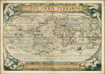 アブラハム・オルテリウス Orbis Terrarum出版アントワープ1572年