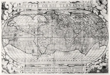 タイプ世界、世界地図、1577