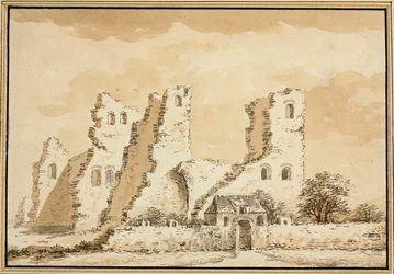 デルフト近郊のアルテナ城、1572年に取り壊される