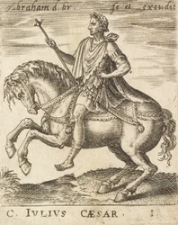 C. Julius Caesar from Twelve Caesars on Horseback、c1565-1587。