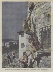 S Severo（Foggia）の近くのSerracapriolaの刑務所から強制された9つの劇的な夜間脱出