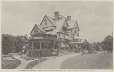 エジソンの研究室近くのいつもの家