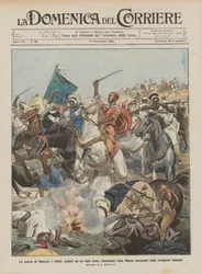 赤いケイドに率いられた反逆者であるモロッコとの戦争が絶滅したカサブランカに電話をかけた？