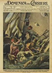 イギリス海峡の空中悲劇