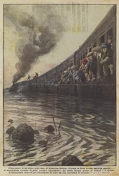 スタンセンベイ（ウェールズ）の列車の冒険