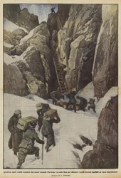 冬の間に私たちによって行われた骨の折れる安定した作品