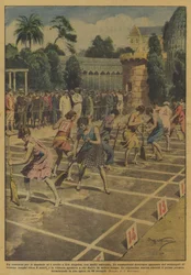 主婦のためのコンテストがロサンゼルスで開催され、大成功を収めました