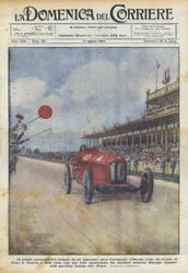 イタリアの自動車の勝利