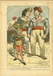 Le Pelerin』に掲載されたAchille Lemot（1846-1909）のイラスト