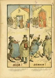 Le Pelerin』に掲載されたAchille Lemot（1846-1909）のイラスト