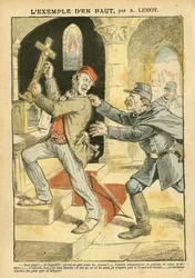 Le Pelerin』に掲載されたAchille Lemot（1846-1909）のイラスト