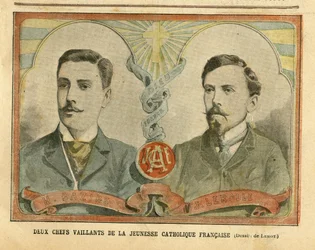 Le Pelerin』に掲載されたAchille Lemot（1846-1909）のイラスト